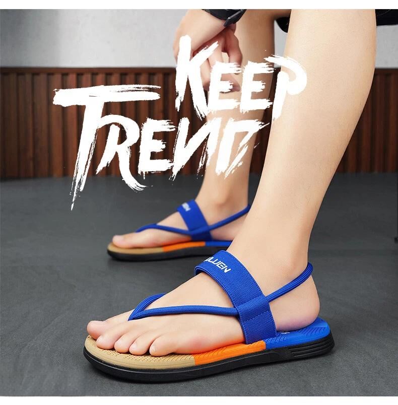 EVA Lightweight Thick-Sole Beach Slippers for Casual & Sports(royal blue-45) - Image 8